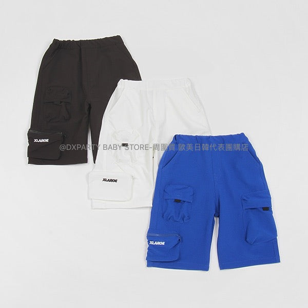 日本童裝 XLARGE KIDS 工裝七分長褲 90-140cm 男童款/女童款 夏季 PANTS