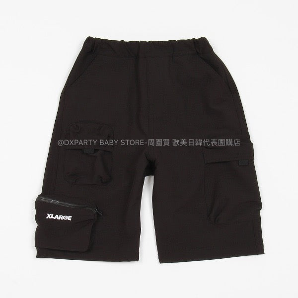 日本童裝 XLARGE KIDS 工裝七分長褲 90-140cm 男童款/女童款 夏季 PANTS