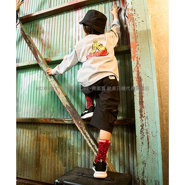 日本童裝 XLARGE KIDS 工裝七分長褲 90-140cm 男童款/女童款 夏季 PANTS