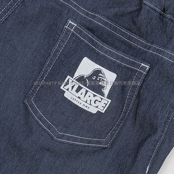 日本童裝 XLARGE KIDS 清爽網狀牛仔短褲 80-140cm 女童款/男童款 夏季 PANTS