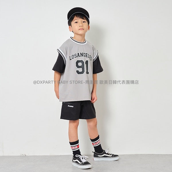 日本童裝 XLARGE KIDS 彈力休閒短褲 90-140cm 男童款 夏季 PANTS