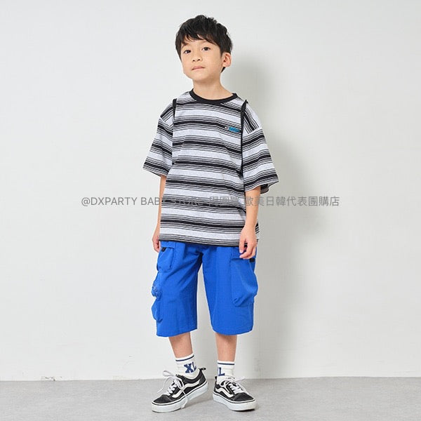 日本童裝 XLARGE KIDS 間條上衣 80-140cm 男童款 夏季 TOPS