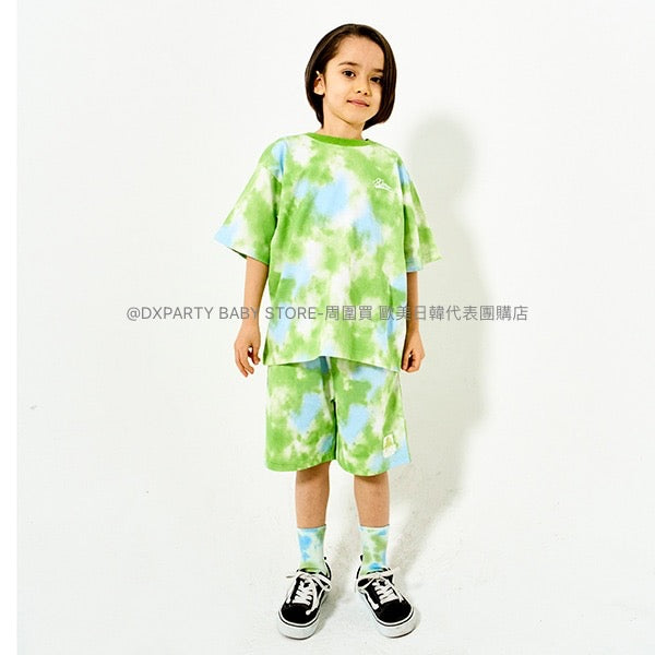 日本童裝 XLARGE KIDS 扎染上衣 80-140cm 男童款 夏季 TOPS