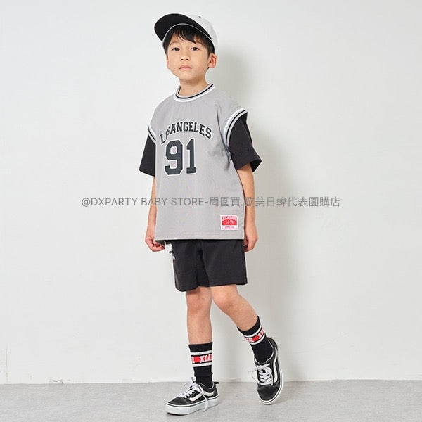 日本童裝 XLARGE KIDS 運動背心+短袖上衣套裝 90-140cm 男童款/女童款 夏季 TOPS