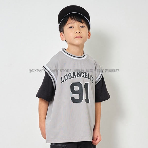 日本童裝 XLARGE KIDS 運動背心+短袖上衣套裝 90-140cm 男童款/女童款 夏季 TOPS