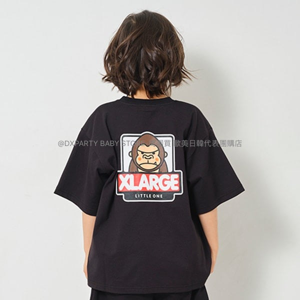 日本童裝 XLARGE KIDS 大猩猩背面印花短袖上衣 80-140cm 男童款 夏季 TOPS