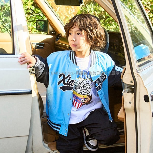 日本童裝 XLARGE KIDS 2WAY彈力運動棒球外套 90-140cm 男童款 夏季 OUTERWEAR