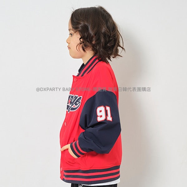 日本童裝 XLARGE KIDS 2WAY彈力運動棒球外套 90-140cm 男童款 夏季 OUTERWEAR