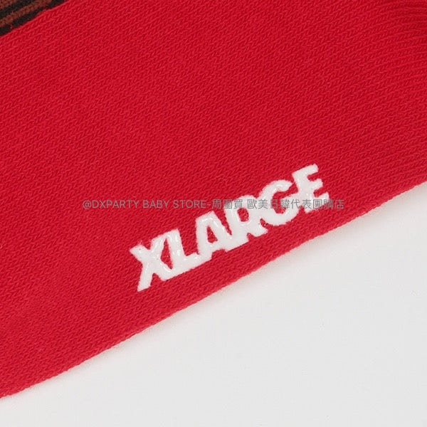 日本直送  XLARGE KIDS  襪一對 13-21cm 襪系列