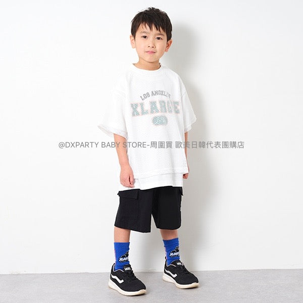 日本童裝 XLARGE KIDS 工裝短褲 80-140cm 男童款 夏季 PANTS