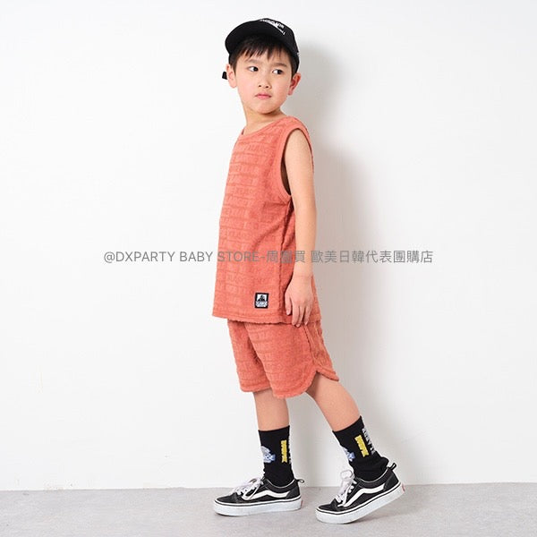 日本童裝 XLARGE KIDS 絨毛提花短褲 80-140cm 男童款 夏季 PANTS