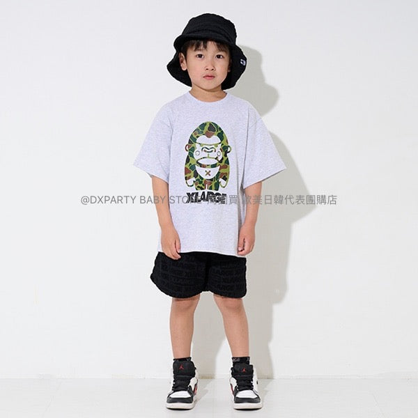 日本童裝 XLARGE KIDS 絨毛提花短褲 80-140cm 男童款 夏季 PANTS