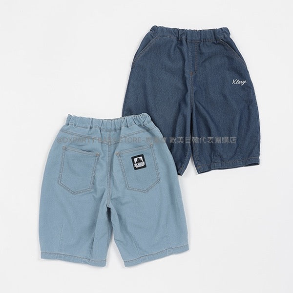 日本童裝 XLARGE KIDS 薄款牛仔短褲 90-140cm 男童款 夏季 PANTS