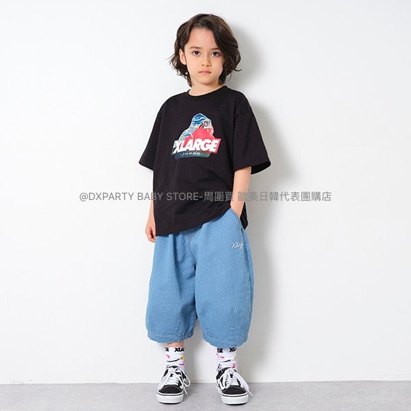 日本童裝 XLARGE KIDS 薄款牛仔短褲 90-140cm 男童款 夏季 PANTS