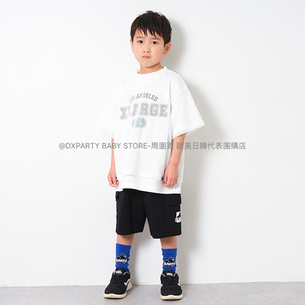 日本童裝 XLARGE KIDS 網眼上衣兩件套裝 100-140cm 男童款 夏季 TOPS