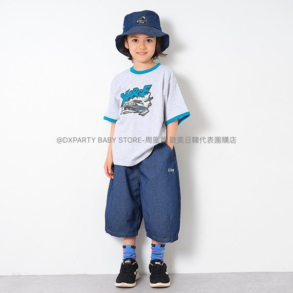 日本童裝 XLARGE KIDS 汽車圖案印花上衣 80-140cm 男童款 夏季 TOPS