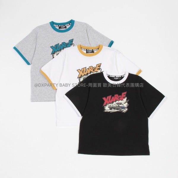 日本童裝 XLARGE KIDS 汽車圖案印花上衣 80-140cm 男童款 夏季 TOPS