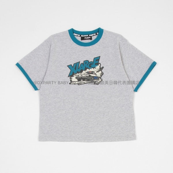 日本童裝 XLARGE KIDS 汽車圖案印花上衣 80-140cm 男童款 夏季 TOPS