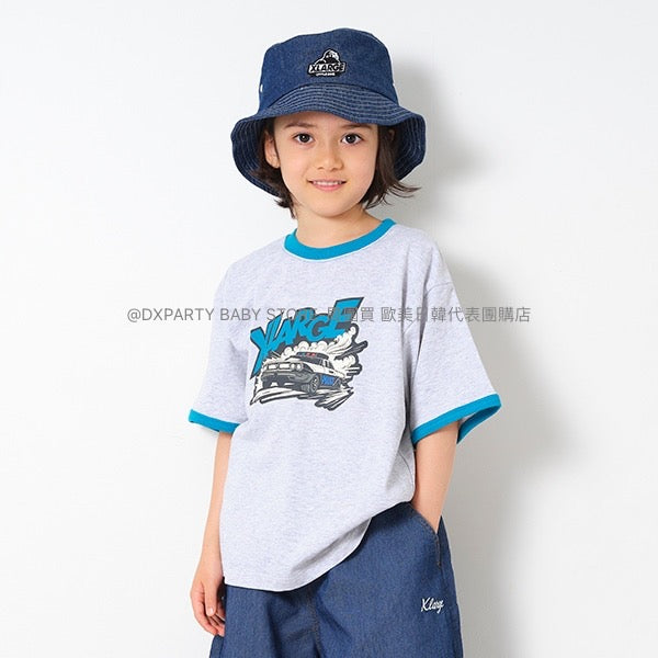 日本童裝 XLARGE KIDS 汽車圖案印花上衣 80-140cm 男童款 夏季 TOPS