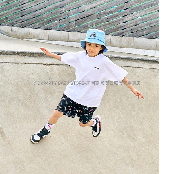 日本童裝 XLARGE KIDS 接觸冷感 字母印花上衣 80-140cm 男童款 夏季 TOPS