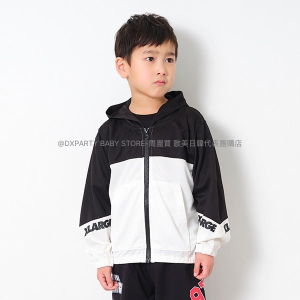 日本童裝 XLARGE KIDS 接觸冷感 防UV 運動外套 90-140cm 男童款 夏季 OUTERWEAR