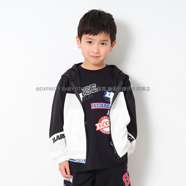 日本童裝 XLARGE KIDS 接觸冷感 防UV 運動外套 90-140cm 男童款 夏季 OUTERWEAR