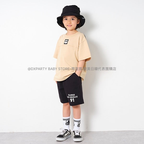 日本童裝 XLARGE KIDS 接觸冷感 休閒兩件套裝 90-140cm 男童款 夏季 TOPS PANTS