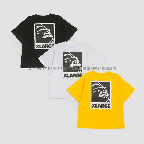 日本童裝 XLARGE KIDS 大猩猩LOGO短袖上衣 80-140cm 男童款 夏季 TOPS