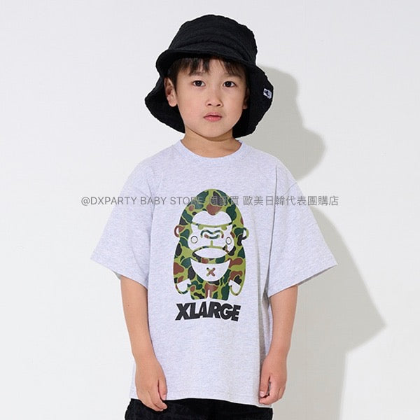 日本童裝 XLARGE KIDS 大猩猩印花短袖上衣 80-140cm 男童款 夏季 TOPS