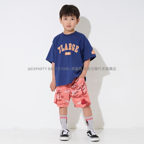 日本童裝 XLARGE KIDS 印花短袖上衣 90-140cm 男童款 夏季 TOPS