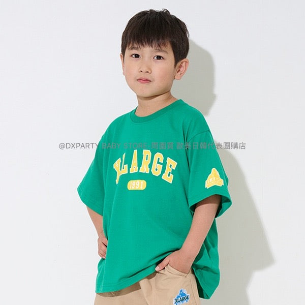 日本童裝 XLARGE KIDS 印花短袖上衣 90-140cm 男童款 夏季 TOPS