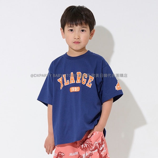 日本童裝 XLARGE KIDS 印花短袖上衣 90-140cm 男童款 夏季 TOPS