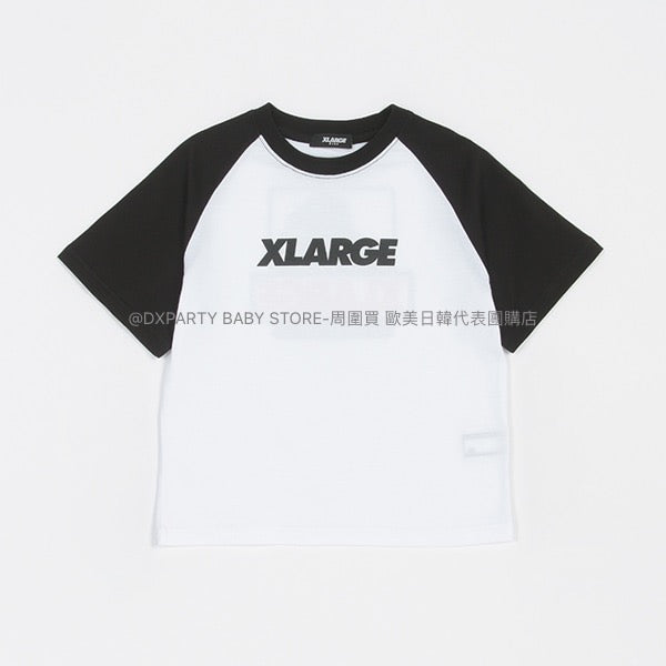 日本童裝 XLARGE KIDS 插肩短袖上衣 80-140cm 男童款 夏季 TOPS