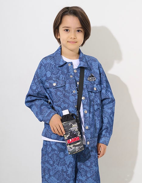 日本童裝 XLARGE KIDS 牛仔外套 80-140cm 男童款 春季 OUTERWEAR