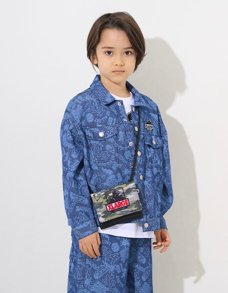 日本童裝 XLARGE KIDS 牛仔外套 80-140cm 男童款 春季 OUTERWEAR