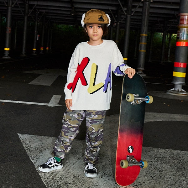 日本直送  XLARGE KIDS 毛毛護耳Cap帽 48-56cm 帽系列