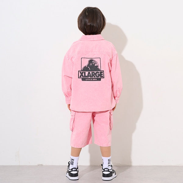 日本童裝 XLARGE KIDS 襯衫外套 90-140cm 男童款 春季 OUTERWEAR