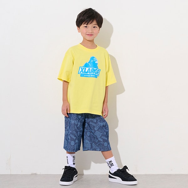 日本童裝 XLARGE KIDS 牛仔短褲 90-140cm 男童款 春季 PANTS