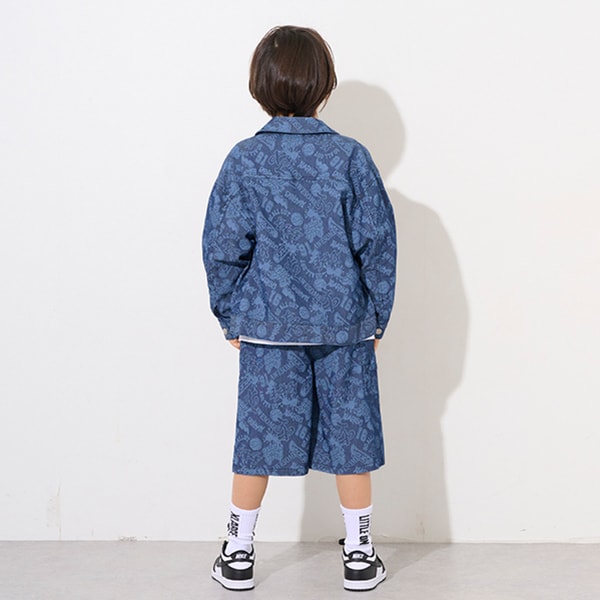 日本童裝 XLARGE KIDS 牛仔短褲 90-140cm 男童款 春季 PANTS