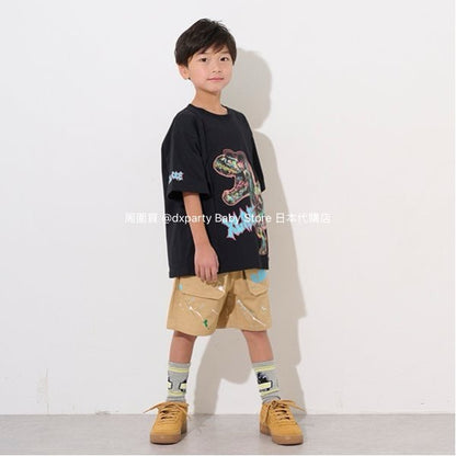 Japanese XLARGE KIDS Large Pocket Sports Shorts 80-140cm Boys Summer PANTS 