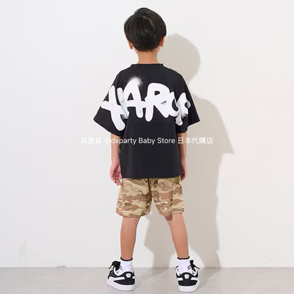 XLARGE KIDS Marble Camouflage Shorts (80-140cm) for Boys (Summer) 