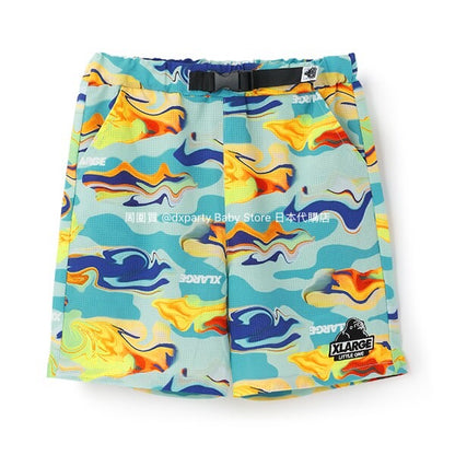 XLARGE KIDS Marble Camouflage Shorts (80-140cm) for Boys (Summer) 