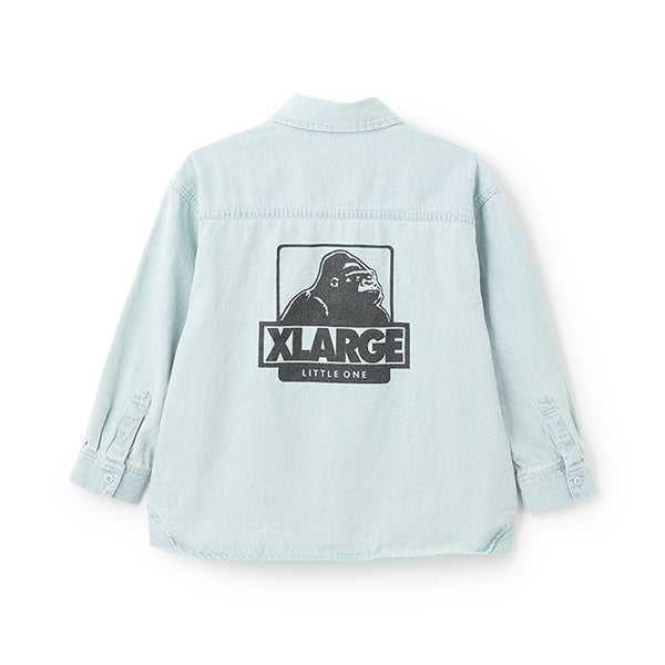 日本童裝 XLARGE KIDS 襯衫外套 90-140cm 男童款 春季 OUTERWEAR