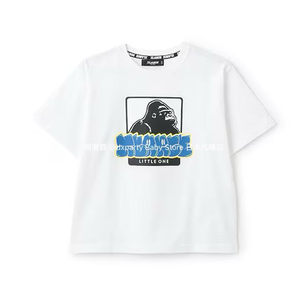日本童裝 XLARGE KIDS logo印花短袖上衣 80-140cm 男童款 夏季 TOPS