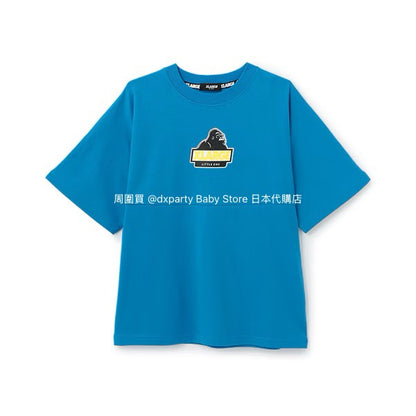XLARGE KIDS Japanese children's clothing spray-painted logo top 80-140cm boys' summer TOPS 