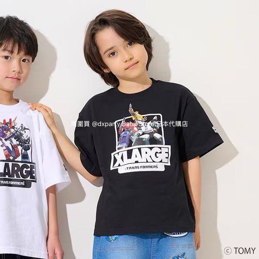 XLARGE KIDS x Transformers logo top (90-140cm) for boys (Summer TOPS) 