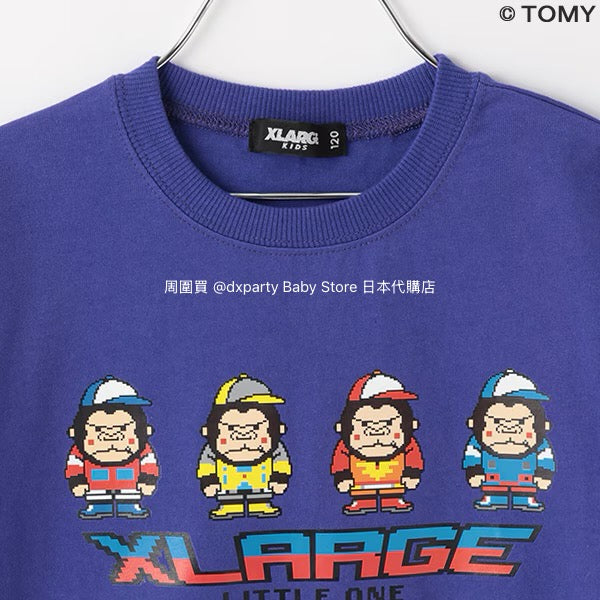 XLARGE KIDS x Transformers Pixel Funny Logo Top (80-140cm) for Boys (Summer TOPS) 