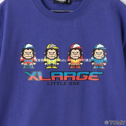 XLARGE KIDS x Transformers Pixel Funny Logo Top (80-140cm) for Boys (Summer TOPS) 