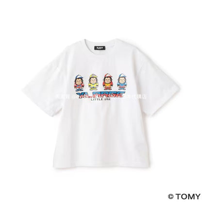 XLARGE KIDS x Transformers Pixel Funny Logo Top (80-140cm) for Boys (Summer TOPS) 