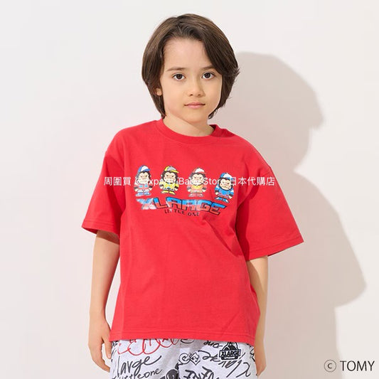 XLARGE KIDS x Transformers Pixel Funny Logo Top (80-140cm) for Boys (Summer TOPS) 